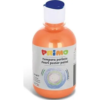 Vodová barva Tempera Perleťová 300 ml - Perleťová Oranžová