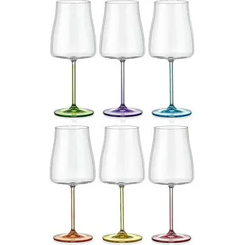 Sklenice Crystalex sklenice Rainbow fresh 600 ml 6 ks