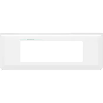 Elektrická zásuvka LEG 078726L MOSN KR.RÁM.6M HOR.ANTIB BÍL