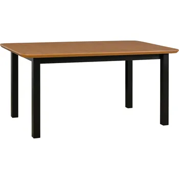 Drewmix Jídelní stůl Arwen 2 Zvolte barvu nožek: Ořech - nut, Barva horní desky stolu (dýha): Buk přirodní