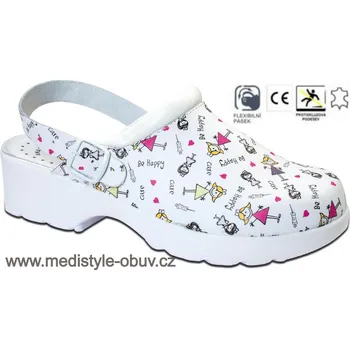 Dámská zdravotní obuv MEDISTYLE GF Oland pracovní obuv postavičky vel.37-42, --- - 40