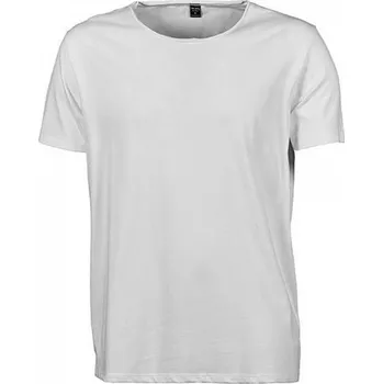 Pánské tričko Tee Jays Volné tričko Raw s nezačištěnými lemy 160 g/m Barva: Bílá, Velikost: 3XL TJ5060
