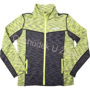 Chlapecká mikina CHLAPECKÁ MIKINA šedá/žlutá Wolf M2442 (chlapecká funkční mikina)