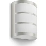 Philips Python UltraEfficient venkovní nástěnné svítidlo LED 3,8W 800lm 2700K IP44, nerezové