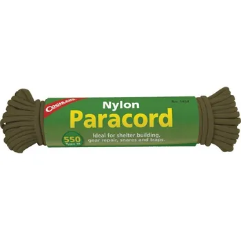 Multifunkční nůž Coghlan´s lano Nylon Paracord 45 kg Barva: olivová