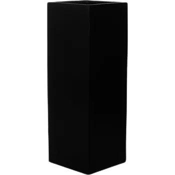 Květináč Yang Black Ø 35 cm / V 100 cm