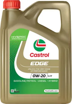 Motorový olej Castrol Edge LL IV 15F612 0W-20 4 l