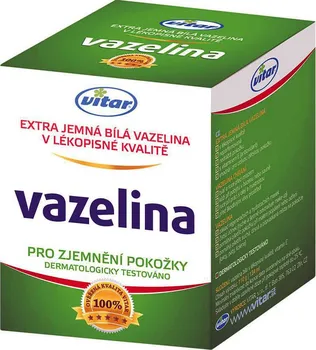 Tělový krém Vitar Vazelina extra jemná bílá 110 g