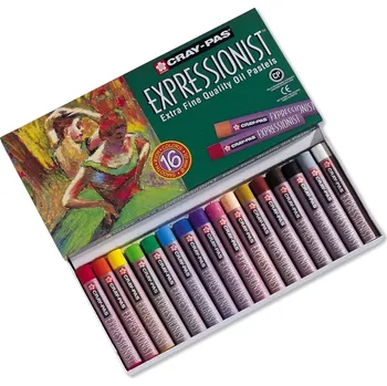 sakura xlp16 Cray-Pas Olejové pastely Expressionist - sada 16 barev