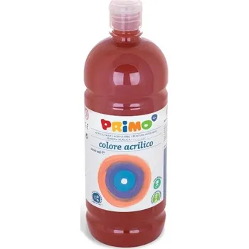 Vodová barva Akrylové barva PRIMO 1000 ml - Hnědá Siena Pálená