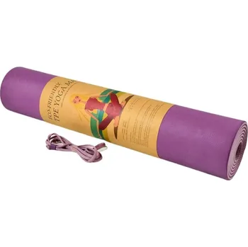 podložka na cvičení Köck Sport Jóga podložka TPE LONG Profi mat Barva: Fialová