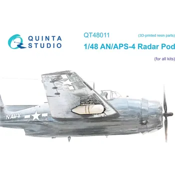 Plastikový model Quinta studio 1/48 AN/APS-4 Radar Pod (All kits)