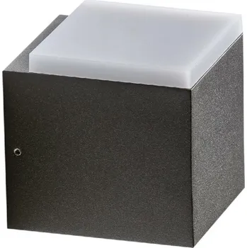 Venkovní osvětlení AZzardo AZ4341 venkovní nástěnné svítidlo ARBAX 1 tmavá šedá