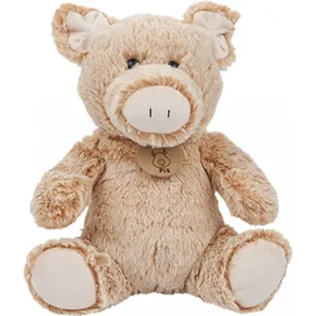 plyšák Bella Nova PLYŠ PRASE S KARTOU PŮVODU 2-barevné 23cm