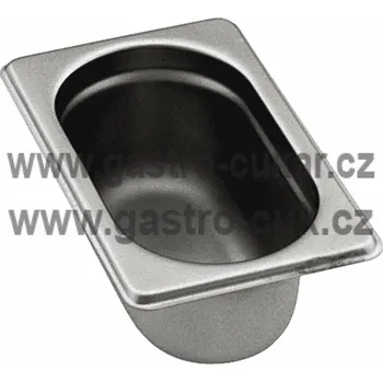 GN 1/9 (h=65 mm) nerezová plná OPTINOX