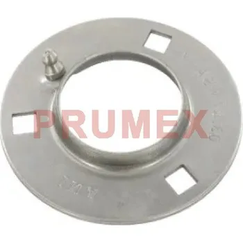 INA FLAN 62-MSA-FA125 polovina kulatého plechového ložiskového tělesa s maznicí