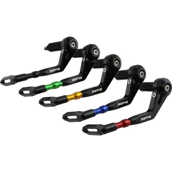 Chránič ruky pro motocykl SEFIS Race CNC chrániče páček Barva chráničů páček Černá