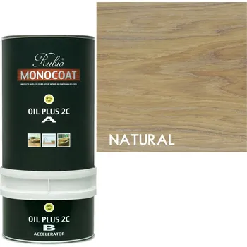 Olej na dřevo Rubio Monocoat Oil Plus 2C NATURAL 390 ml