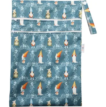 Pytel na pleny Breberky Pytel PUL dvoukomorový - Zimní trpaslík M