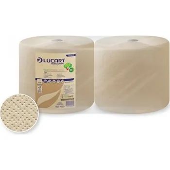 Papírový ručník Papírové utěrky v roli Econatural LUCART 3800, 3 vrstvy, 200 m, 2 ks 851217HY