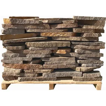 Kamenná dlažba Porfyr červeno-rezavý tloušťka: 1-3 cm