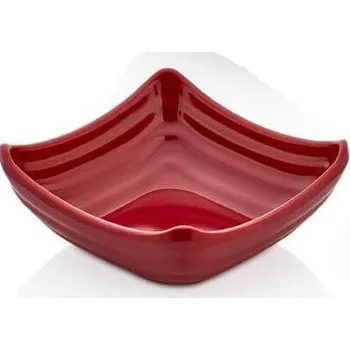 KULSAN KARO MELAMÍNOVÁ MISKA NA PŘEDJEDLA 100 ML ČERVENÁ