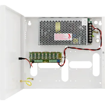 spínaný zdroj CP-PR-106 Bezpečnostní zdroj pro nezávislé napájení osmi kamer (Bezpečnostní zdroj pro nezávislé napájení osmi kamer)