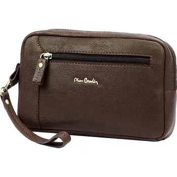 Kabelka Kožená pánská etue Pierre Cardin no. 423 tmavěhnědá