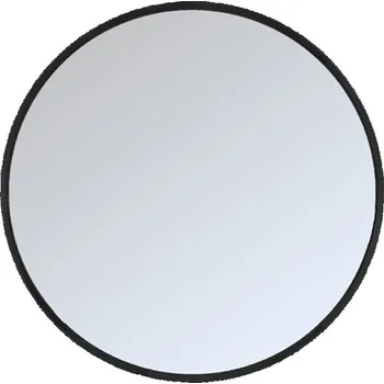 Zrcadlo LABEL51 zrcadlo OLIVA ø110 cm černé ME-70.051