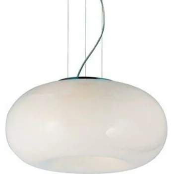 AZzardo OPTIMA závěsné svítidlo 3x E27 40W bez zdroje 36cm IP20, bílé