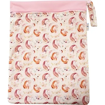 Pytel na pleny Breberky Pytel PUL - Zasněný jednorožec L