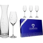 Celebration Crystals classic Set na víno (1+4)