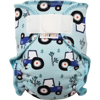 Plena Breberky Kalhotková plenka (S) - Traktor na poli SZ, petrolejový velur