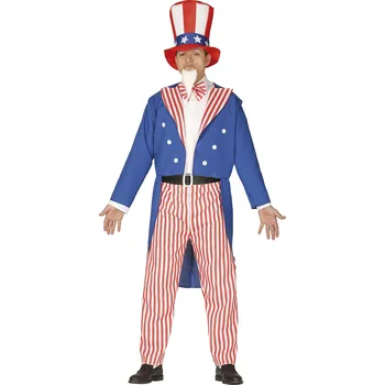 Karnevalový kostým Guirca Pánsky kostým - Uncle Sam Velikost - dospělý: L
