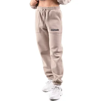 TEPLÁKY GLSR OVERSIZED CAPPUCCINO S