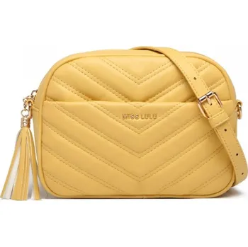 Miss Lulu dámská crossbody kabelka Anife - žlutá