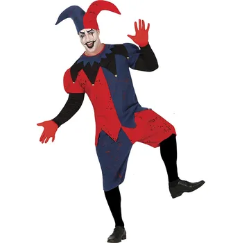 Karnevalový kostým Guirca Pánský kostým - Krvavý Harlekýn Velikost - dospělý: M