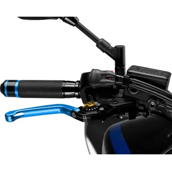 Motodíl Páčka brzdy bez adaptéru PUIG 3.0 110AO skládací modrá/zlatá