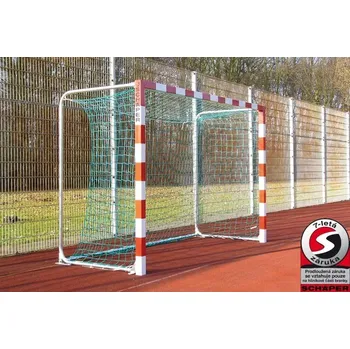 Fotbalová branka Branka na házenou Schäper 3x2 m s volně zavěšenou sítí (Kvalitní branka na futsal a házenou)