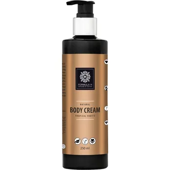 Formula H Tělový krém s vůní tropické ovoce s pumpičkou, 250ml