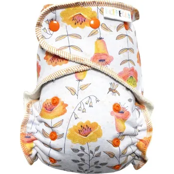 Plena Breberky BIO Kalhotková plenka s GOTS (M) - Včelí louka PAT