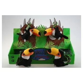 plyšák Plyš Tukan klíčenka