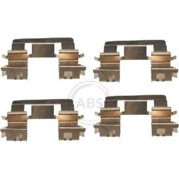 Přislušenství brzdového systému Sada příslušenství, obložení kotoučové brzdy A.B.S. 1294Q