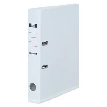 Archivační box Elba, Pákový pořadač, PP, A4, 5 cm, bílá