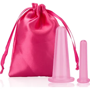 Silikonové baňky pro masáž pleti-sada 2ks