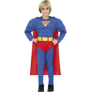 Karnevalový kostým Guirca Kostým Superman Velikost - děti: XL: 143-151 cm