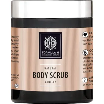 Tělový peeling Formula H Tělový peeling Vanilka, 250ml