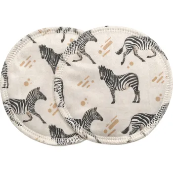 Vložka do podprsenky Breberky BIO Vložky do podprsenky - Zebry (PUL)