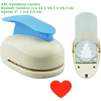 Děrovačka Výsekové Raznice XXL - Srdce