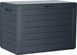 Prosperplast Zahradní box WOODEBOX antracit 78 cm - 190L